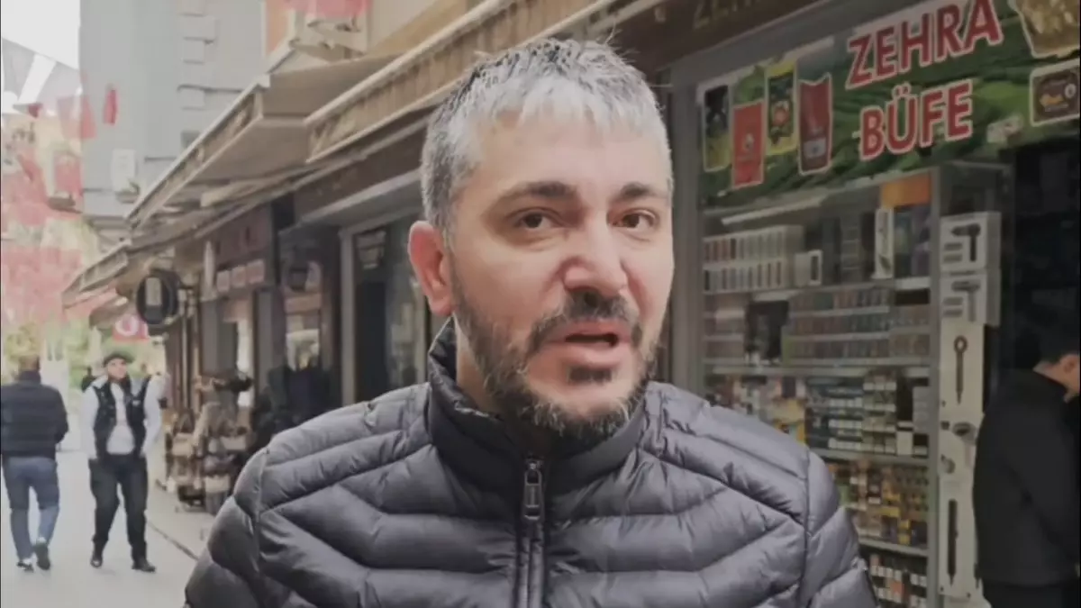 Nusaybin esnafından bayrak savunması