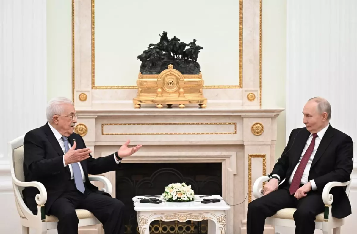 Putin ve Abbas Moskova\'da Görüştü