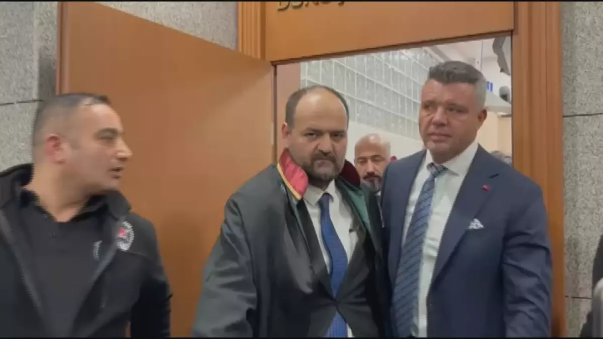 Sadettin Saran hakim karşısına çıktı 