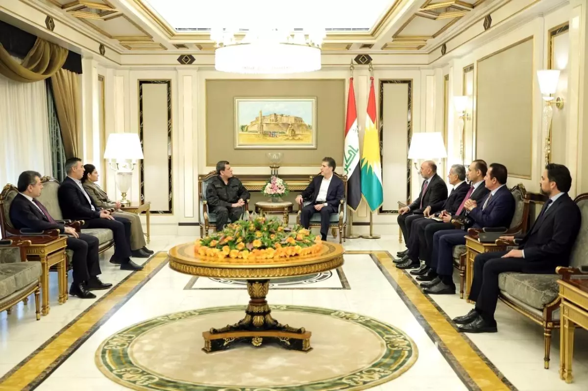 Mazlum Abdi\'den Barrack ve Barzani\'ye ziyaret