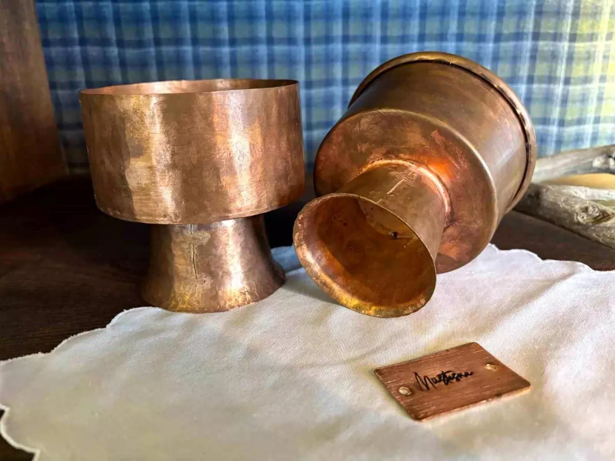 Bervan Eskici, Bakır Sanatını Dünyaya Tanıtıyor