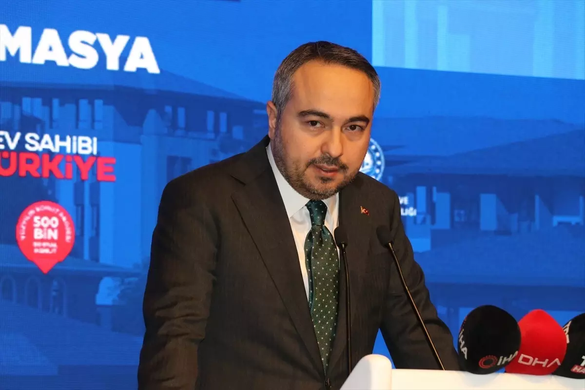 Yüzyılın Konut Projesi kapsamında Amasya\'da yapılacak konutların kurası çekildi