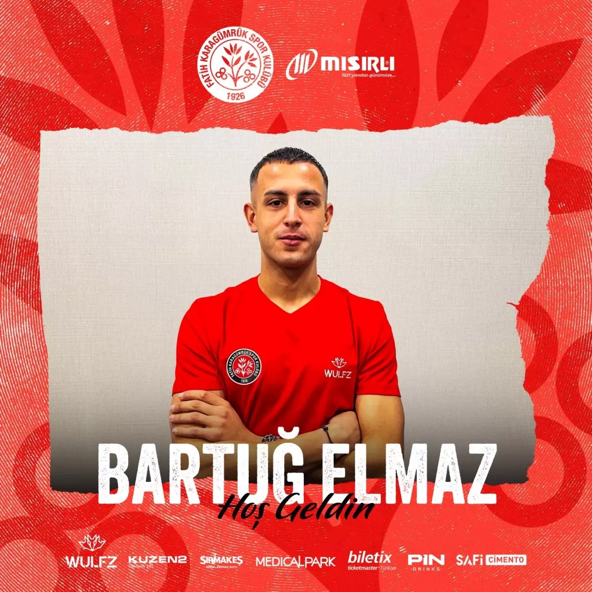 Karagümrük, Bartuğ Elmaz\'ı Kiraladı