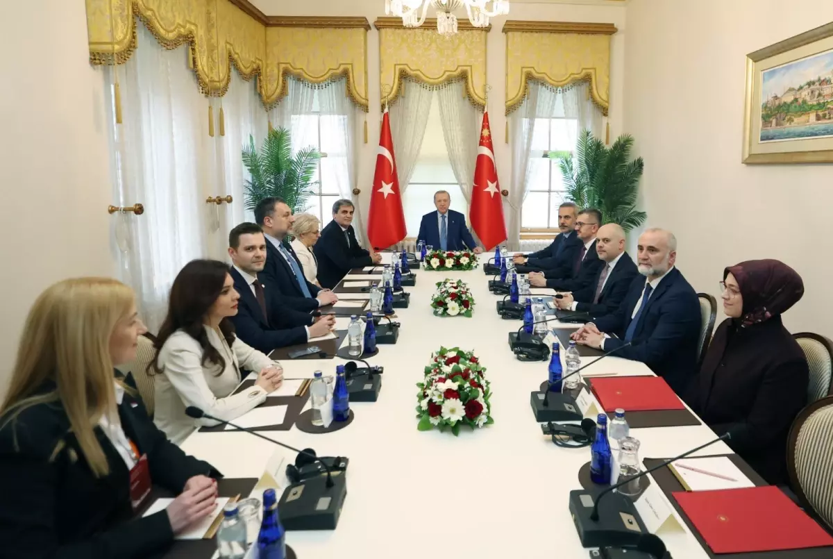 Balkan Ülkeleri Liderleri Erdoğan\'la Bir Araya Geldi