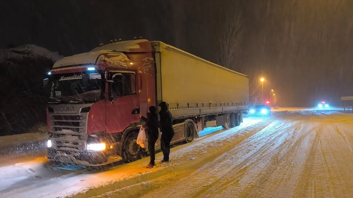 Malatya-Kayseri Yolu Kapandı
