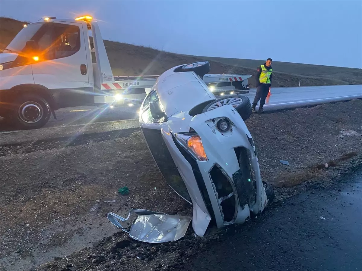 Kulu\'da Aile Trafik Kazasında Yaralandı