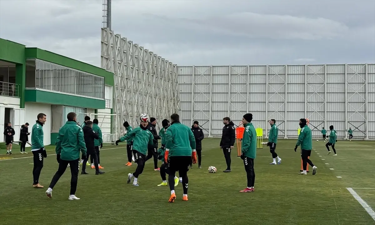 TÜMOSAN Konyaspor Gaziantep FK Maçına Hazırlanıyor