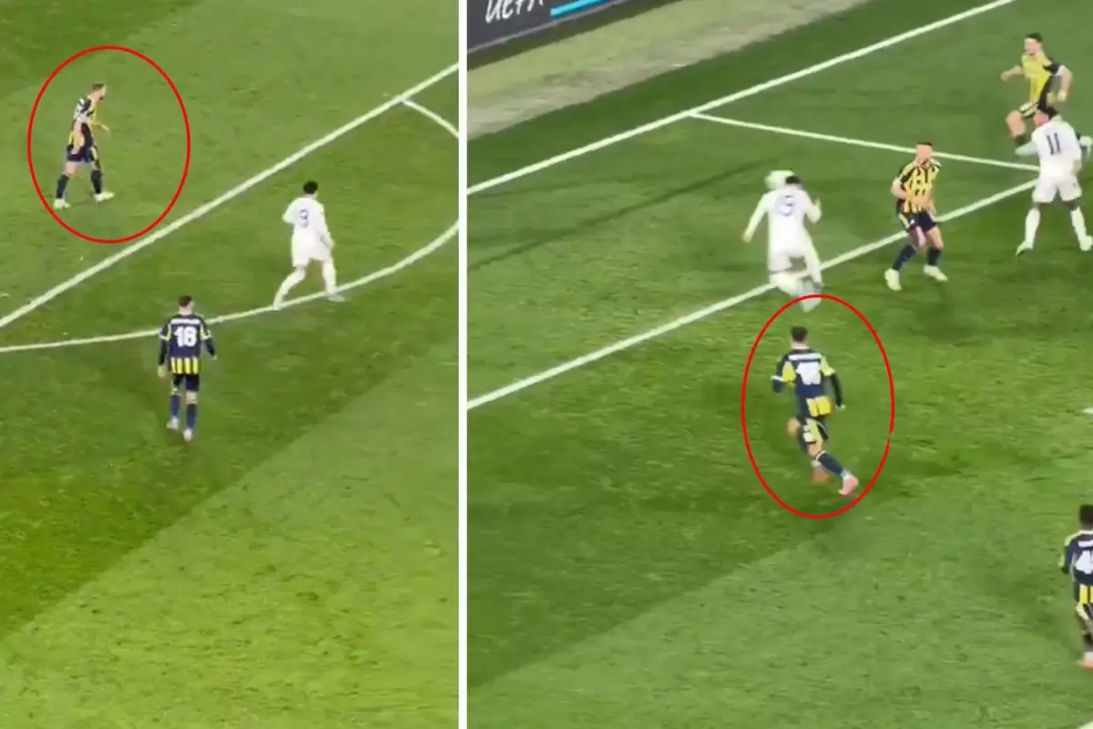 Maçtan sonra ortaya çıkan görüntü! Gol bağıra bağıra gelmiş