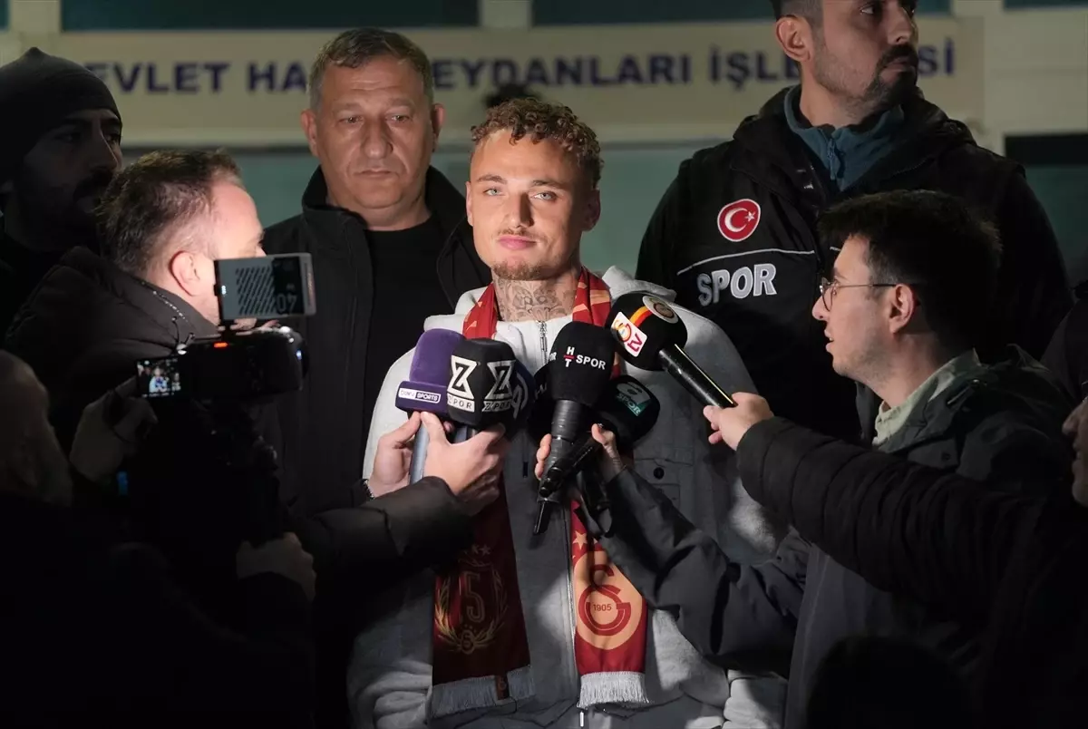Noa Lang, Galatasaray için İstanbul\'da! İşte ilk sözleri 