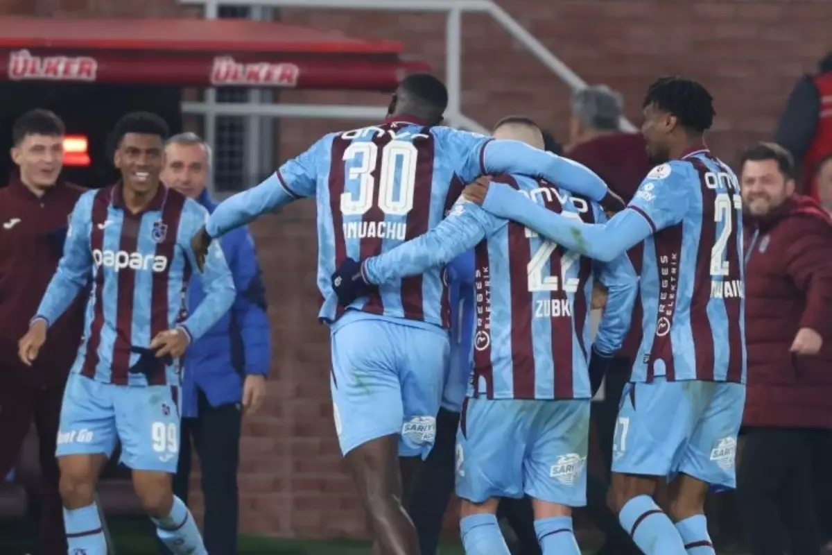 Trabzonspor, zirve yarışından kopmadı
