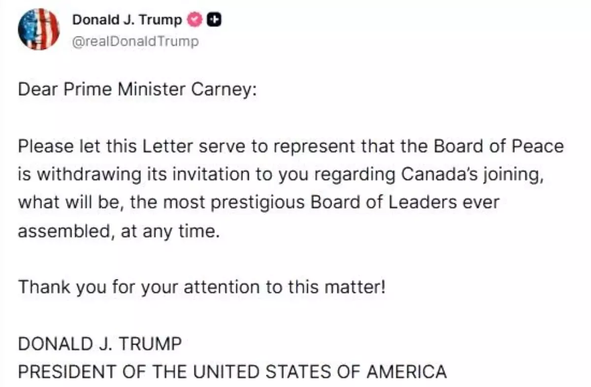 Trump\'tan sürpriz karar: Kanada davetini geri çekti