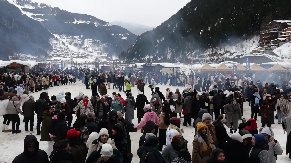 Uzungöl Kış Festivali Coşkuyla Başladı