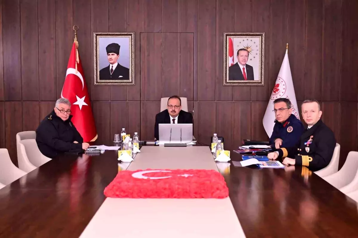 Vali Canbolat, Bakan Yerlikaya ile Video Konferans Görüştü