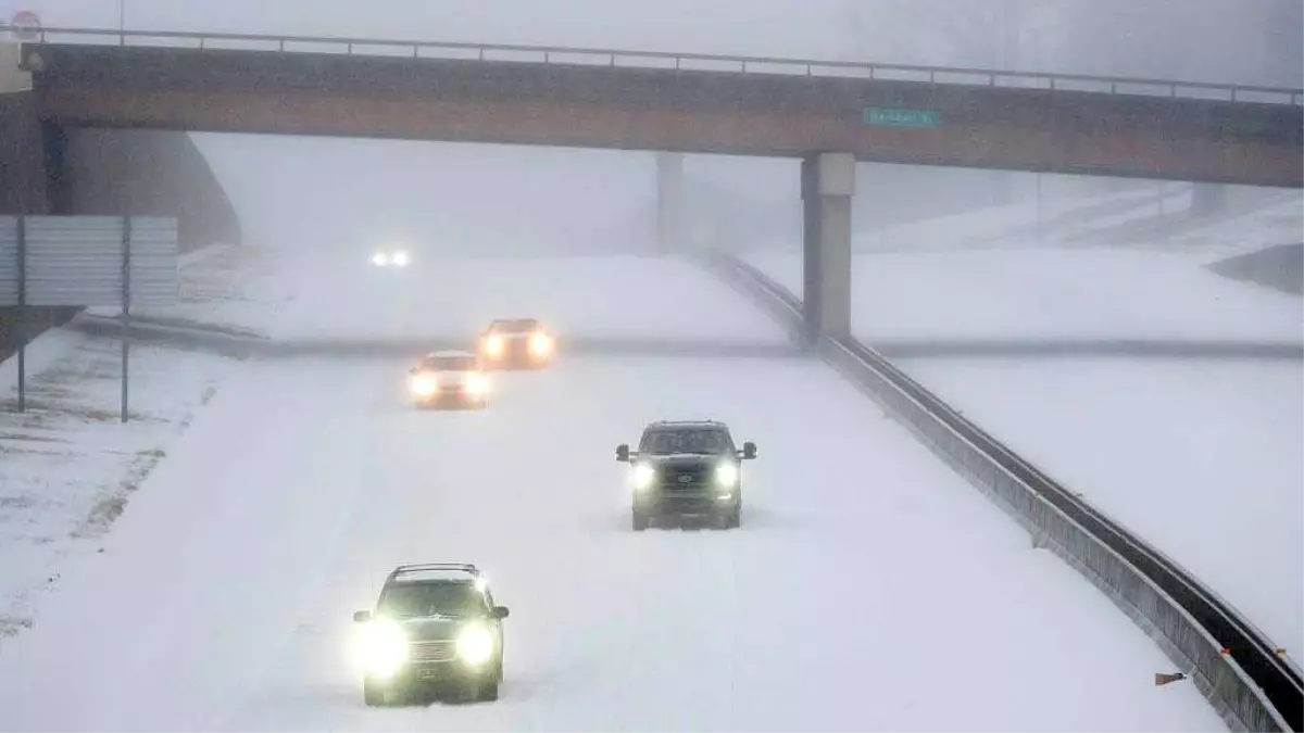 ABD\'yi Vuran Şiddetli Fırtına ve Dondurucu Soğuklar