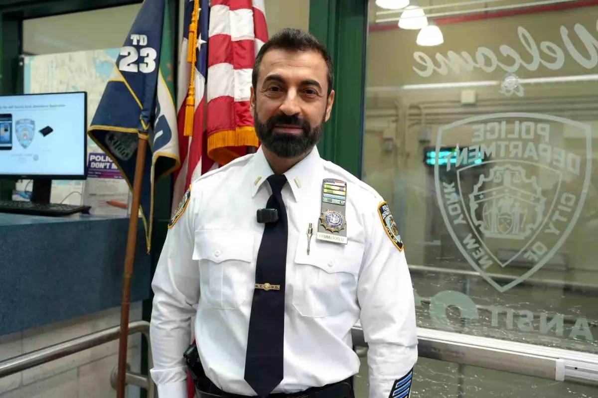 ABD\'de bir ilk: Türk polis Hammutoğlu, New York Metro yönetiminde