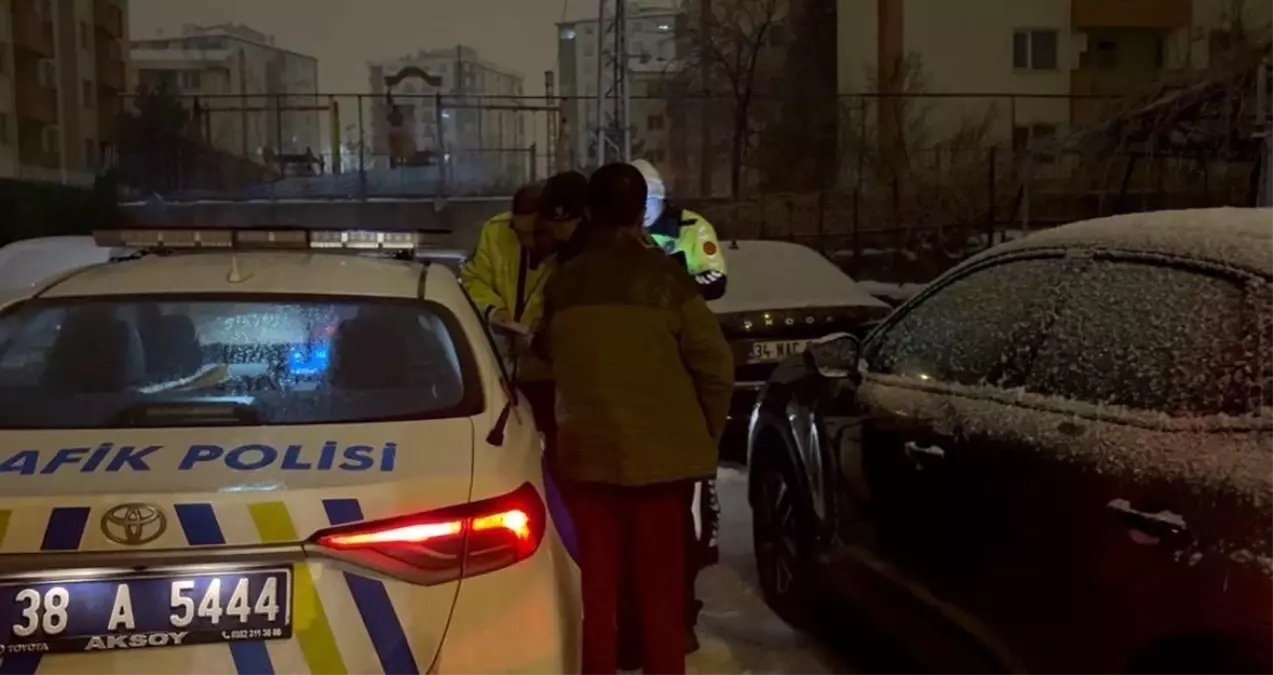 Alkollü Sürücü Drift Atarak Kaçmaya Çalıştı