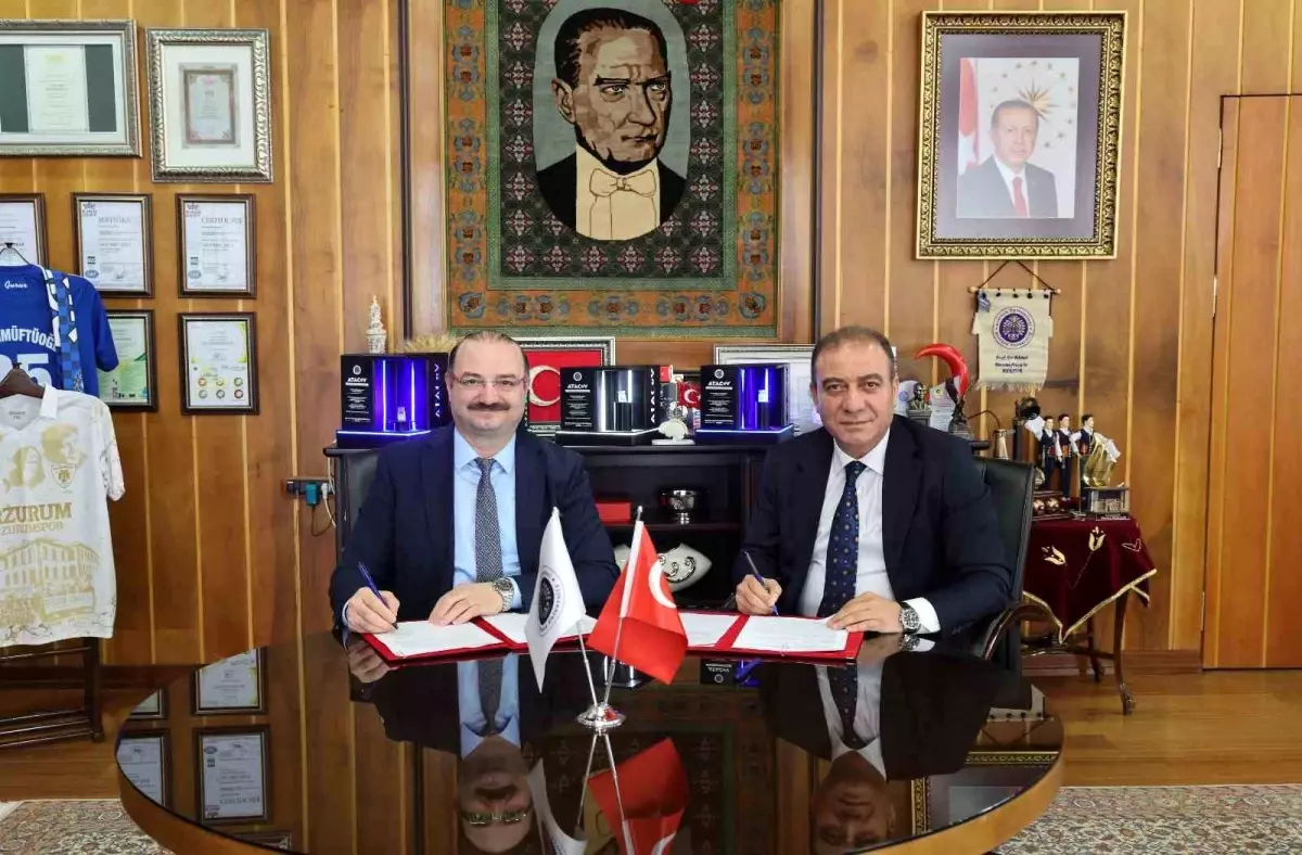 Atatürk Üniversitesi\'nde 110 bin TL\'lik Promosyon Anlaşması