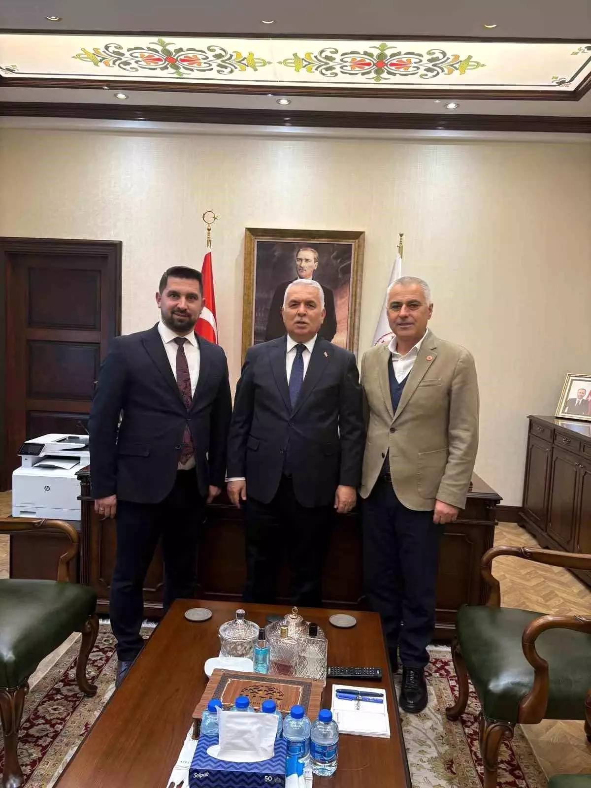 Koç\'tan Yıldırım\'a Hayırlı Olsun Ziyareti