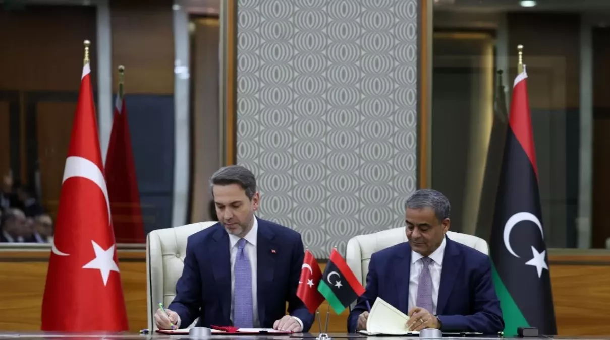 Türkiye ve Libya\'dan Enerji İşbirliği Mutabakatı