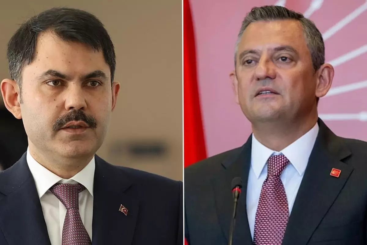 Bakan Kurum\'dan Özgür Özel\'e sert tepki: Rüyanda bile göremeyeceğin eserler