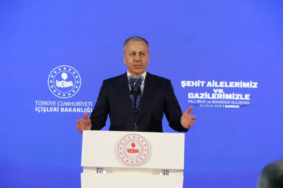 Bakan Yerlikaya: Suç yuvalarını tamamen dağıtıyoruz