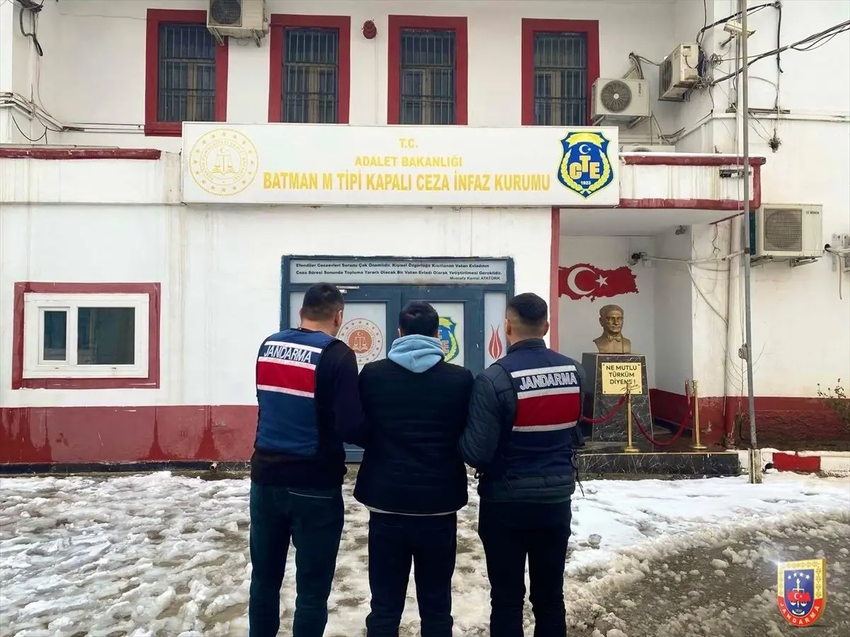 Firari Hükümlü Batman\'da Yakalandı