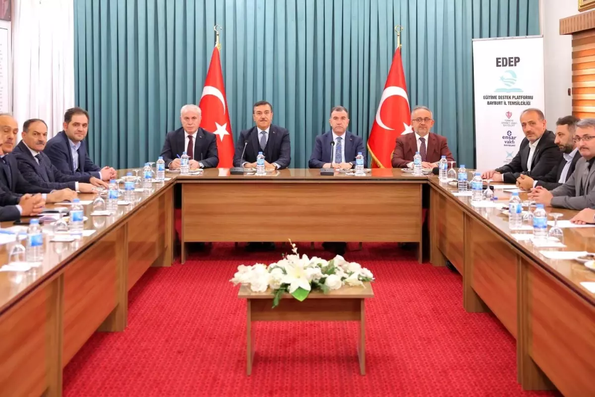 Bayburt\'ta Eğitim Koordinasyon Toplantısı