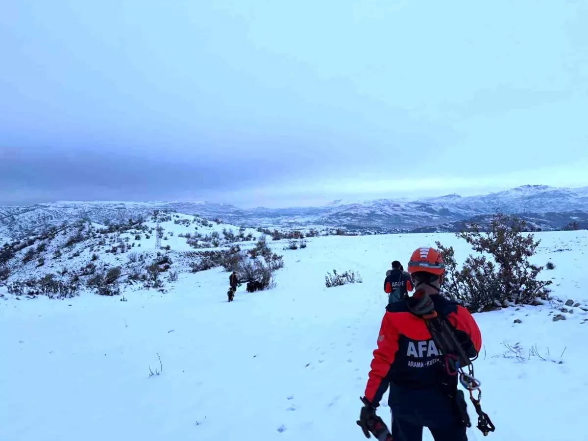 Siirt\'te Çoban ve Keçileri Mahsur Kaldı