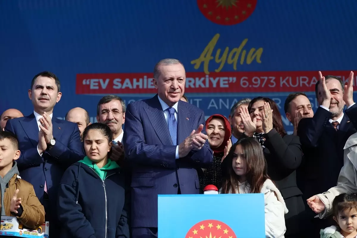 Cumhurbaşkanı Erdoğan, "Ev Sahibi Türkiye" kura çekimi, anahtar teslimi ve toplu açılış töreninde konuştu Açıklaması