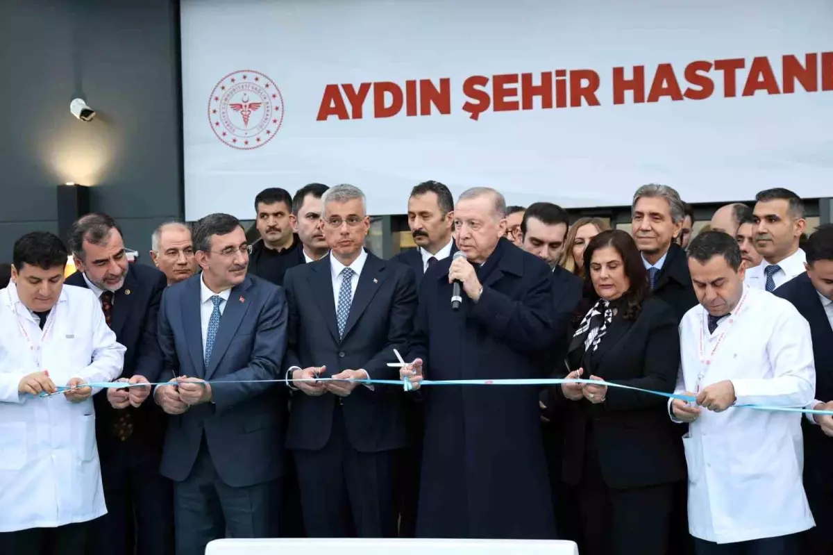 Cumhurbaşkanı Erdoğan: "Her açıdan gurur verici bir şifa merkezini Aydın\'ımıza kazandırıyoruz"