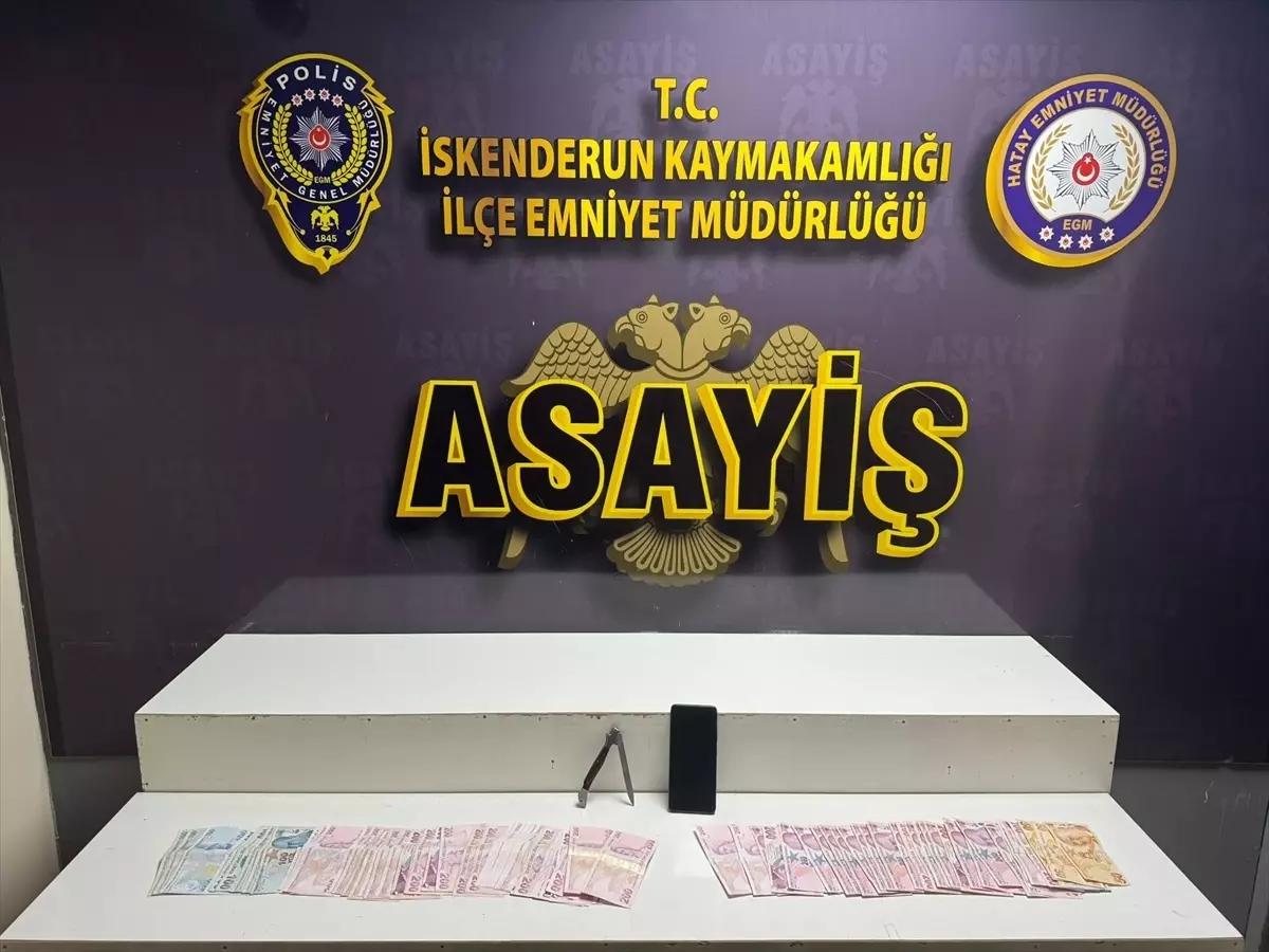 İskenderun\'da Nitelikli Yağma Operasyonu