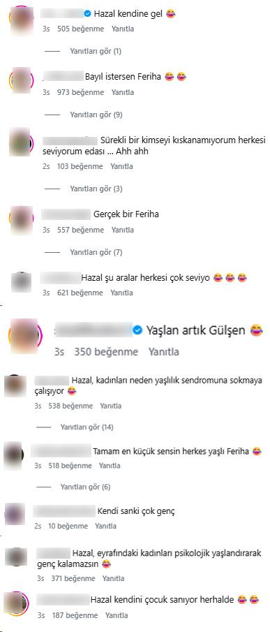 Hazal Kaya, Gülşen'in elini öptü, yorum yağmuruna tutuldu