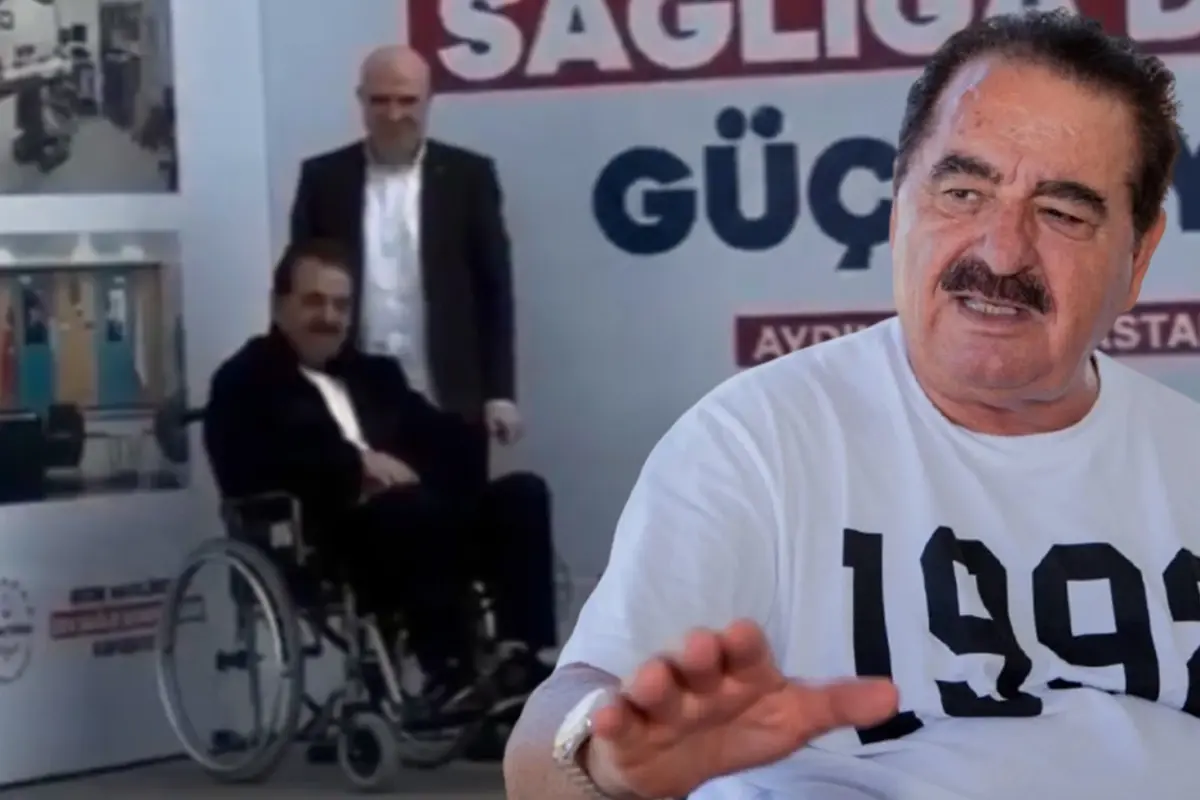 İbrahim Tatlıses, tekerlekli sandalyede Cumhurbaşkanı Erdoğan\'ı bekledi