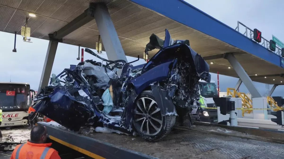 Silivri\'de Feci Kaza: 2 Ölü, 1 Yaralı