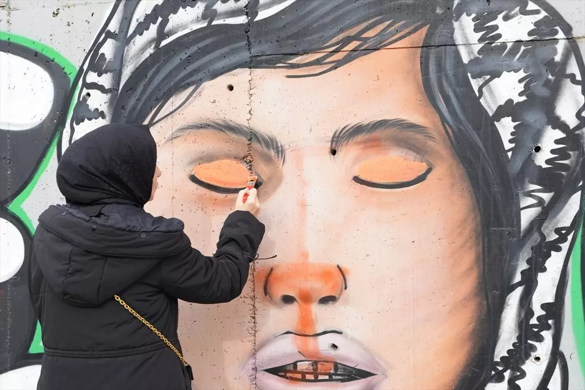 AK Parti Kadın Kolları\'ndan Filistin İçin Sanat Etkinliği