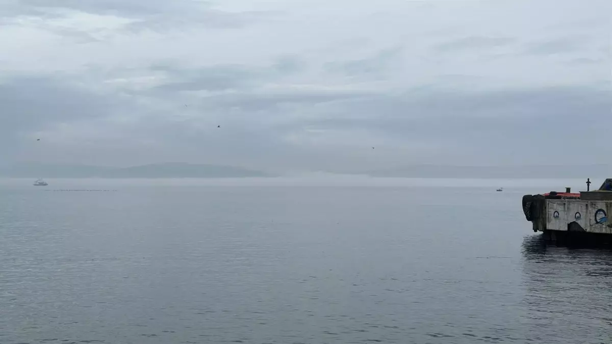 Çanakkale Boğazı Sis Nedeniyle Kapandı