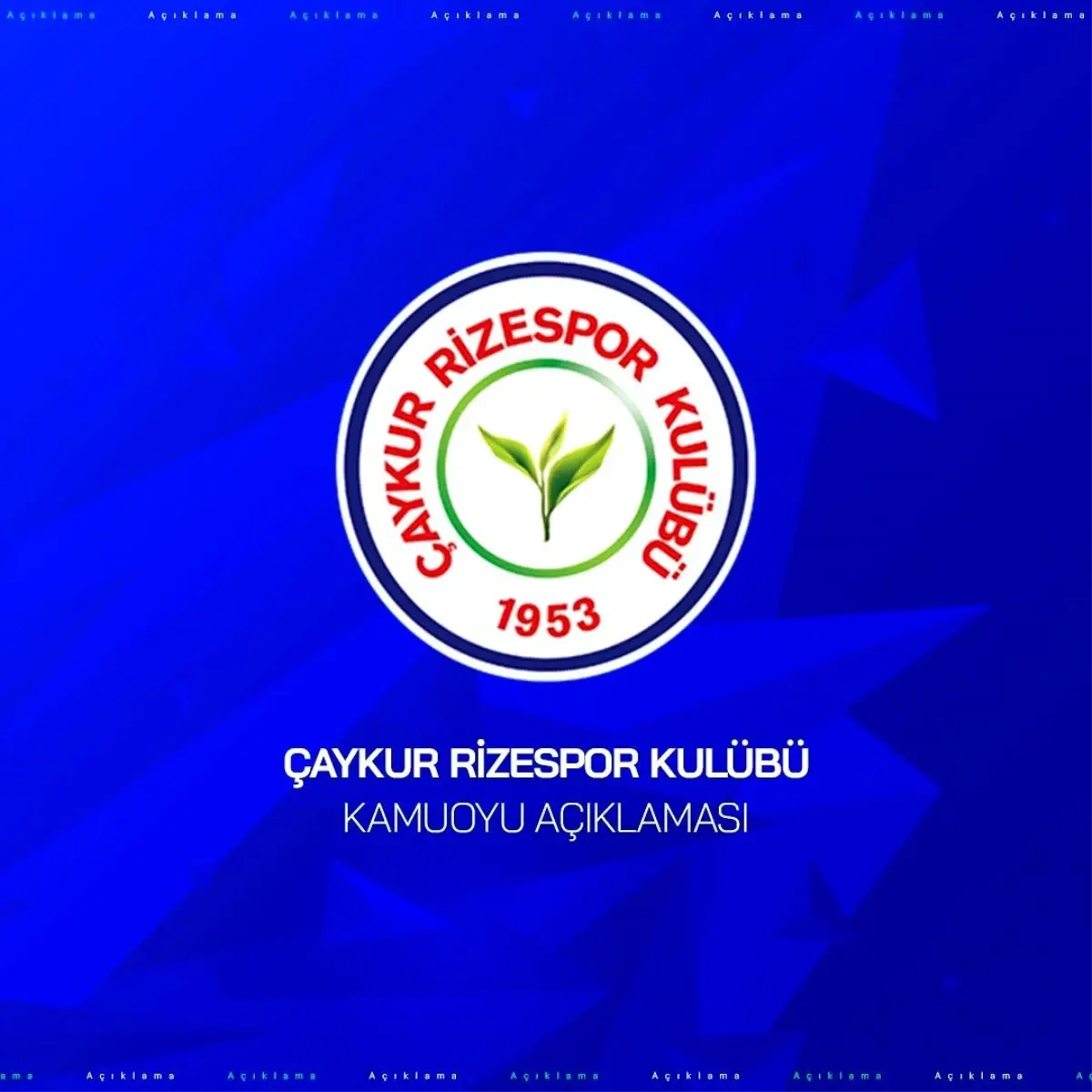 Bakoğlu\'ndan Rizespor Tepkisi