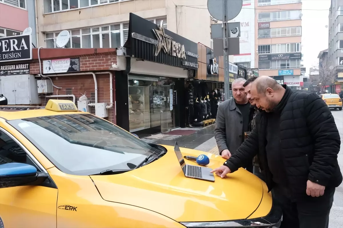 Çorum\'da Taksiciler \'Yılın Kareleri\' Oylamasına Katıldı