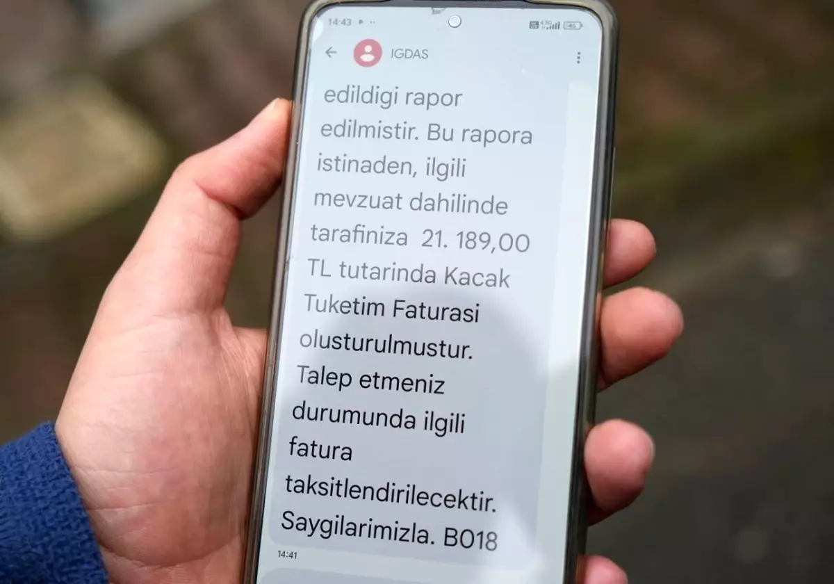 İGDAŞ\'tan Down Sendromlu Çocuğa Sahip Aileye Kaçak Gaz Cezası