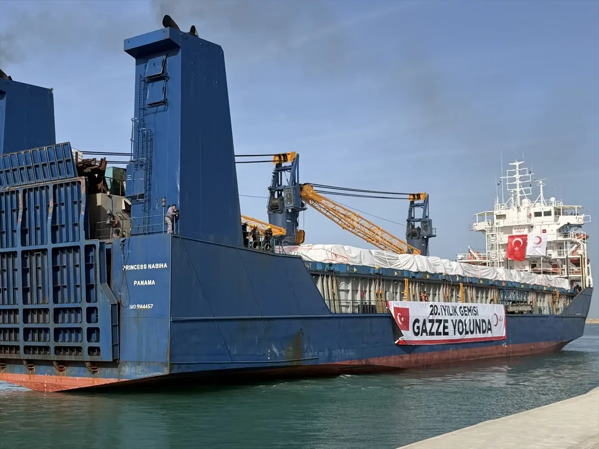 Türk Kızılayı\'ndan Gazze\'ye 1400 Ton Yardım