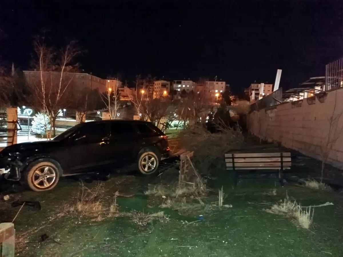 Karaman\'da Alkollü Sürücü Kaza Yaptı