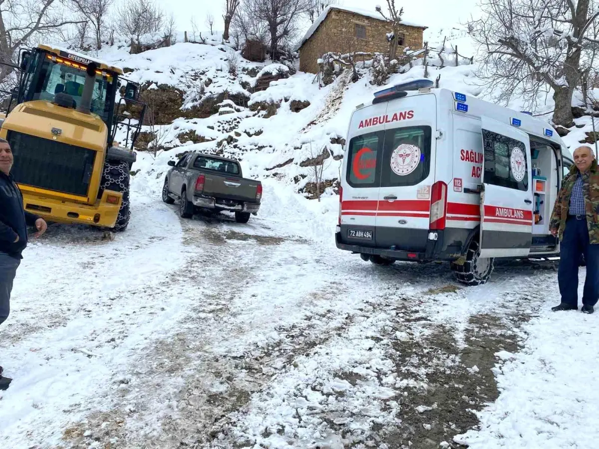 Kar Engeline Rağmen Kurtarma Operasyonu