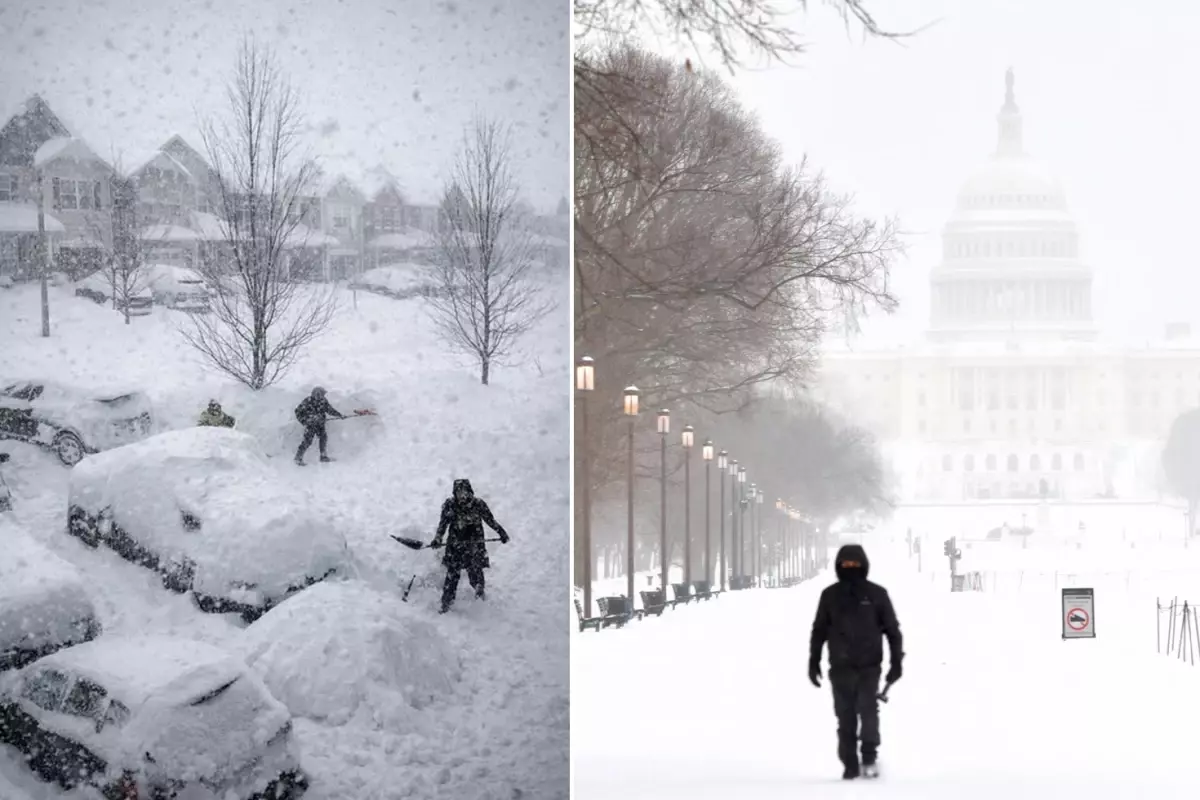 ABD\'de tarihi kar fırtınası ekonomiyi derinden sarsıyor, tahmini zarar 100 milyar dolar