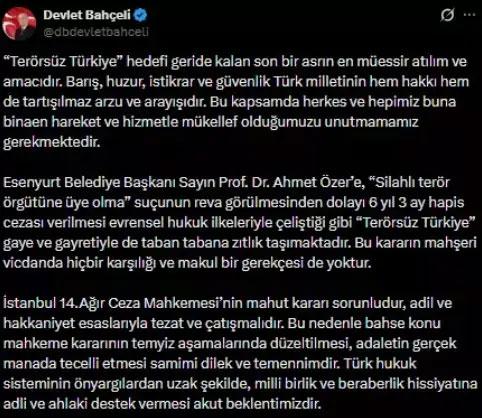 Ahmet Özer, MHP lideri Devlet Bahçeli ile diyaloğunu anlattı Bana dedi ki... Ahmet Özer, MHP lideri Devlet Bahçeli ile diyaloğunu anlattı Bana dedi ki...