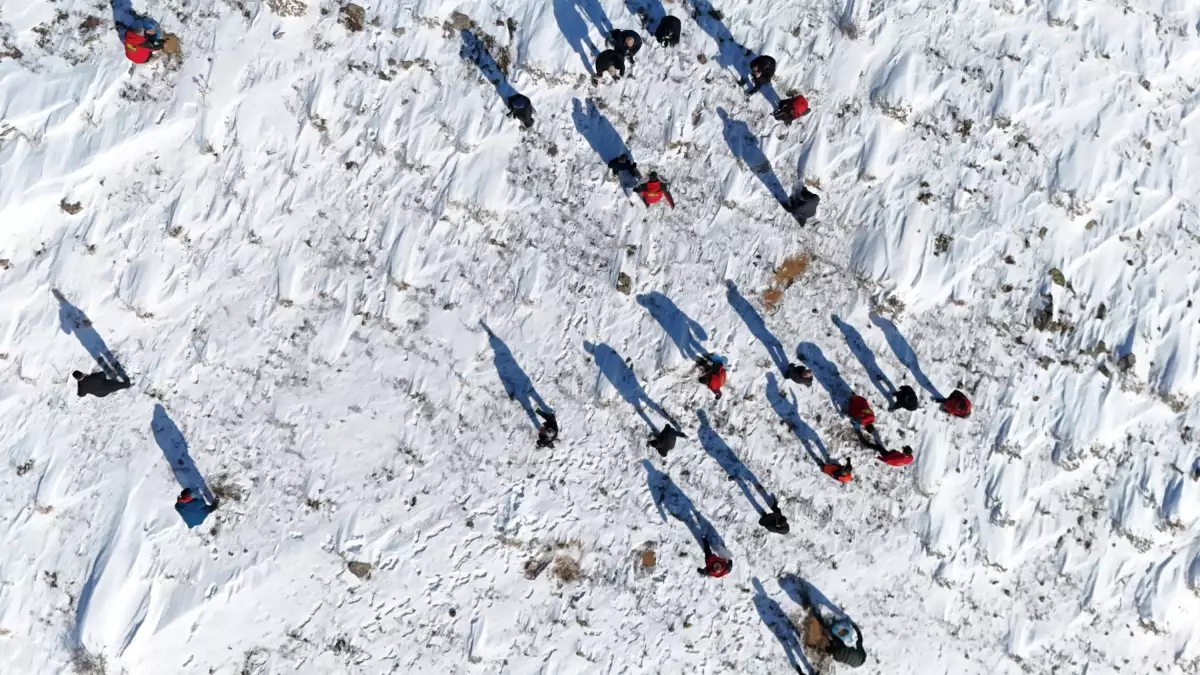 Erzurum\'da Kış Sporu Heyecanı