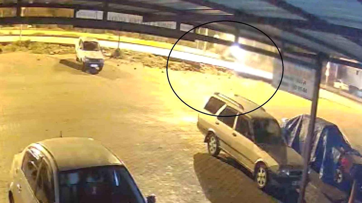 Ece bebeğin ölümüne neden olan kaza kamerada