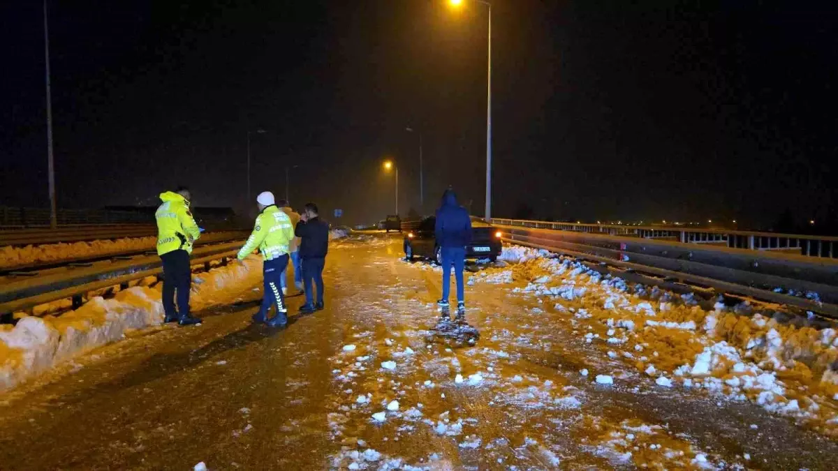 Gaziantep\'te Buzlanma Kazası: 1 Yaralı