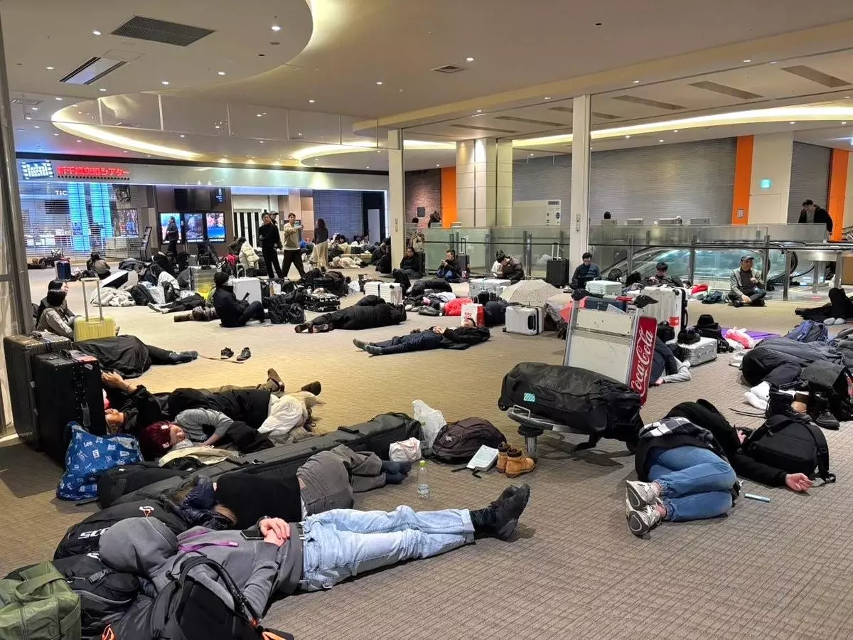 Hokkaido\'da Şiddetli Kar Yağışı