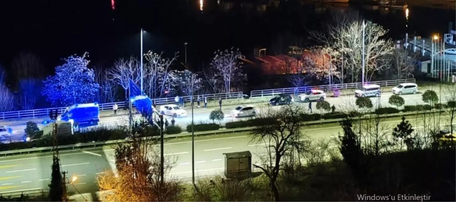 Beşikdüzü\'nde Kaza Sonrası Kavga