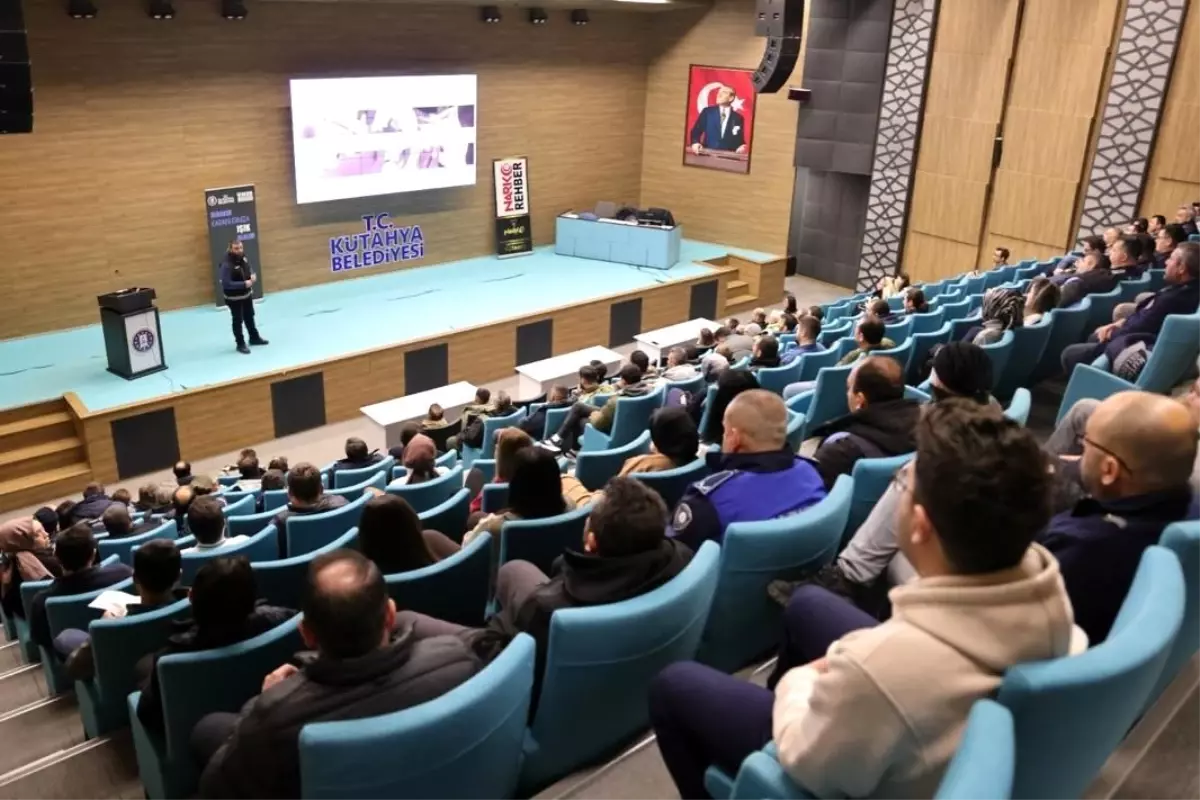 Kütahya\'da uyuşturucuyla mücadelede farkındalık çalışması
